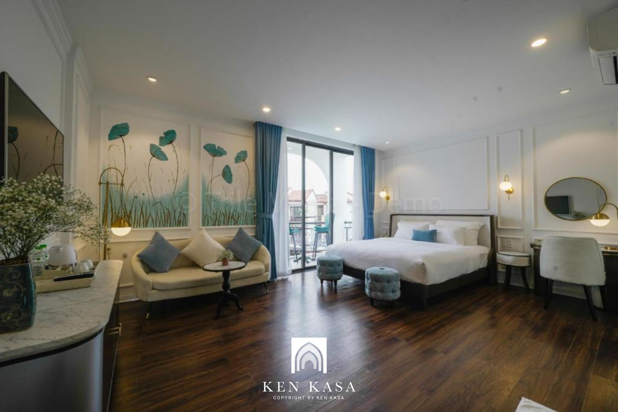 ph&ograve;ng deluxe của Lion King Hotel Hội An